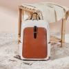 imageBOSTANTEN Leather Laptop Backpack for Women156 inch Computer Backpack Purse College Daypack Work Travel Bag BlackbrownBmbeigeyellow