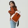 imageBOSTANTEN Leather Laptop Backpack for Women156 inch Computer Backpack Purse College Daypack Work Travel Bag BlackbrownBmbeigeyellow