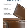 imageBOSTANTEN Ratchet Leather Belt For Men 2 Pack Dress and Casual with Adjustable Buckle Trim to Fit007black and Brown