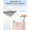 imageBOSTANTEN Womens Puffer Backpack Versatile College Laptop Backpack with RFID Pocket Water Resistant Casual Travel Daypack BlackPink