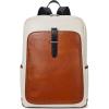 imageBOSTANTEN Leather Laptop Backpack for Women156 inch Computer Backpack Purse College Daypack Work Travel Bag BlackbrownBmbeigeyellow