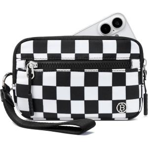 imageBOSTANTEN Wristlet Wallets for Women BlackBlack