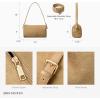 imageBOSTANTEN Suede Purses for Women Small Crossbody Bag Vintage Shoulder Handbags with Adjustable Strap for WinterBeige