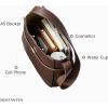 imageBOSTANTEN Bucket Bag Soft Vegan Leather Purses for Women Trendy Shoulder Handbags with Separate PouchDark Coffee