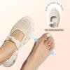 imageBOSTANTEN Comfortable Mary Jane Sneakers for Women  Lightweight amp Breathable Slip On Casual Shoes 2026 Wide Toe Box Cushioned Sole for AllDay WalkingWorkBeige
