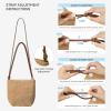 imageBOSTANTEN Small Crossbody Bags for Women Suede Leather Mini Cell Phone Cross Body Purses for Everyday UseApricot