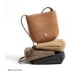 imageBOSTANTEN Small Crossbody Bags for Women Suede Leather Mini Cell Phone Cross Body Purses for Everyday UseDark Grey