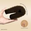 imageBOSTANTEN Clogs for Women Wide Width Comfortable Suede Mules with Soft Footbed and Arch Support Cute Slip On Potato ShoesCoffee