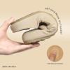 imageBOSTANTEN Clogs for Women Wide Width Comfortable Suede Mules with Soft Footbed and Arch Support Cute Slip On Potato ShoesTaupe