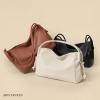 imageBOSTANTEN Shoulder Bag for Women Pebbled Vegan Leather Purses Soft Hobo Handbag Supple Bag for Travel WorkBeige