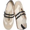 image:imageBOSTANTEN Mary Jane Flats Ballet Sneakers for Women Retro Trainer Style Casual Shoes with Breathable Lining and Cushioned Comfort for Daily WalkingBeige