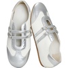 image:imageBOSTANTEN Mary Jane Flats Ballet Sneakers for Women Retro Trainer Style Casual Shoes with Breathable Lining and Cushioned Comfort for Daily WalkingSilver