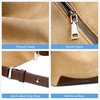 image:imageBOSTANTEN Crossbody Bags for Women Small Shoulder Bag Soft Suede and Pebbled Vegan Leather Hobo Purse with Adjustable StrapApricot