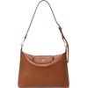 image:imageBOSTANTEN Hobo Bags for Women Crochet Shoulder Bag Vegan Leather Purse for Summer Vacation Travel CasualBrown