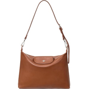 image:imageBOSTANTEN Hobo Bags for Women Crochet Shoulder Bag Vegan Leather Purse for Summer Vacation Travel CasualBrown