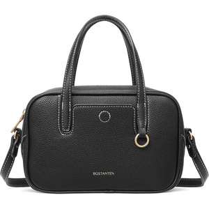 image:imageBOSTANTEN Small Crossbody Bags for Women Vegan Leather Purse Top Handle Shoulder Handbags with Adjustable StrapBlack