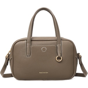 image:imageBOSTANTEN Small Crossbody Bags for Women Vegan Leather Purse Top Handle Shoulder Handbags with Adjustable StrapCoffee