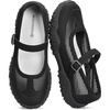 image:imageBOSTANTEN Mary Jane Sneakers Ballet Flats Breathable Mesh Cushioned Sole  Lightweight Mesh Design Comfortable Cushioning Insole for Allday Walking Antislip Outsole Cute Mary Jane amp Ballet StyleBlack