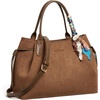 image:imageBOSTANTEN Satchel Bags for Women Vegan Leather Medium Work Satchel Everyday Bag with Removable StrapBrownsuede