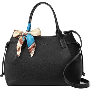 image:imageBOSTANTEN Satchel Bags for Women Vegan Leather Medium Work Satchel Everyday Bag with Removable StrapBlackpebble