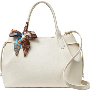image:imageBOSTANTEN Satchel Bags for Women Vegan Leather Medium Work Satchel Everyday Bag with Removable StrapOff Whitepebble