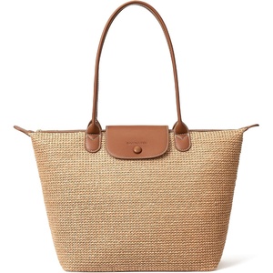 image:imageBOSTANTEN Large Tote Bags for Women Summer Beach Bag Travel Shoulder Handbag Lightweight Purses for Vacation Commute EverydayStrawkhaki