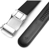 image:imageBOSTANTEN Ratchet Mens Belt Leather Trim to Fit 1 38 Gift Boxed  MicroAdjustable Buckle Smooth Sliding Customizable Fit Holeless Dress and Casual006black