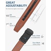 image:imageBOSTANTEN Ratchet Mens Belt Leather Trim to Fit 1 38 Gift Boxed  MicroAdjustable Buckle Smooth Sliding Customizable Fit Holeless Dress and Casual012  Black  Brown