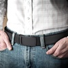 image:imageBOSTANTEN Ratchet Mens Belt Leather Trim to Fit 1 38 Gift Boxed  MicroAdjustable Buckle Smooth Sliding Customizable Fit Holeless Dress and Casual012  Black  Brown