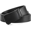 image:imageBOSTANTEN Ratchet Mens Belt Leather Trim to Fit 1 38 Gift Boxed  MicroAdjustable Buckle Smooth Sliding Customizable Fit Holeless Dress and Casual013  Black