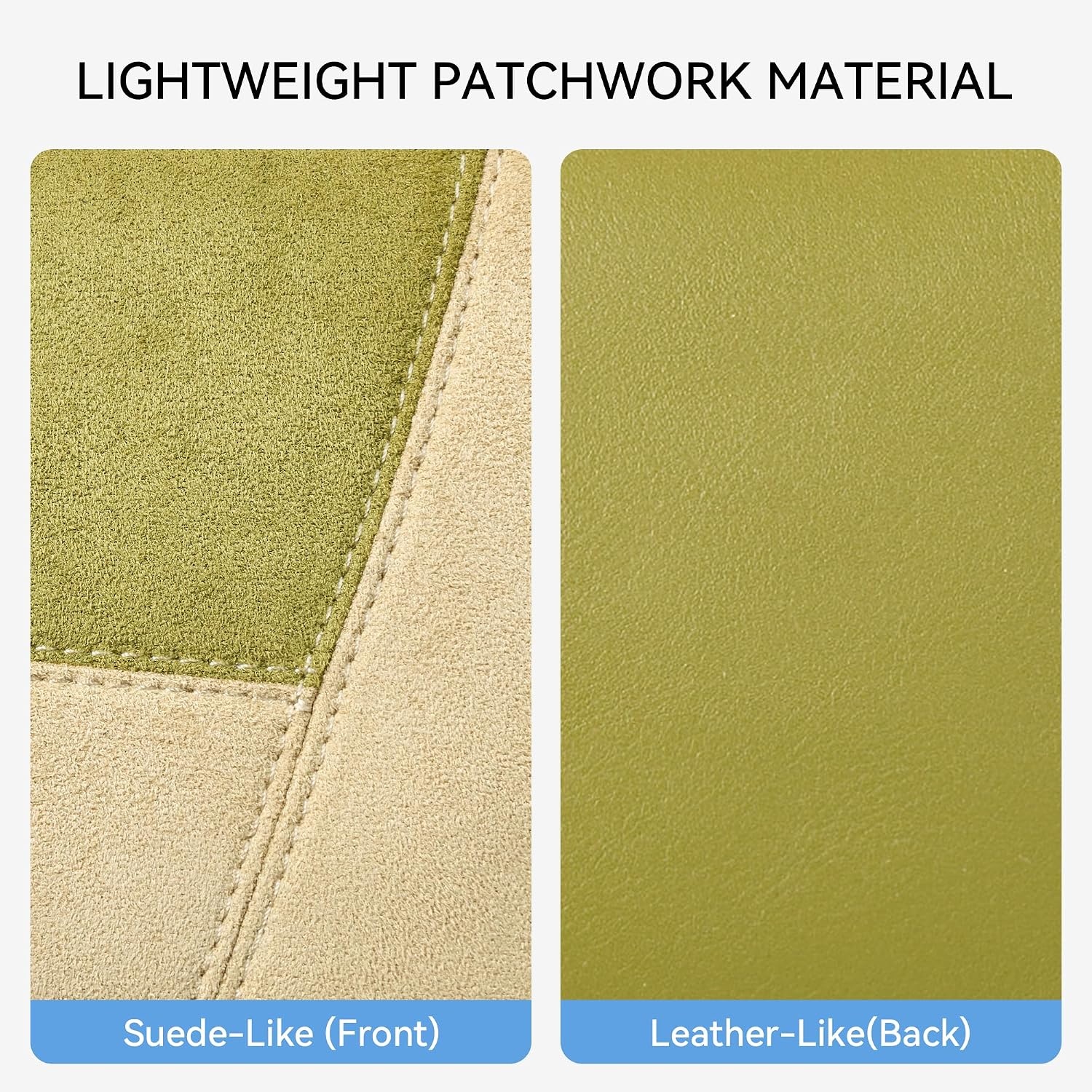 image:imageBOSTANTEN Patchwork Shoulder Bag for Women Y2K Small Purses Handbag  Soft Suede LeatherLightweightVintage StyleSmooth ZipperAdjustable Strapfor Weekends CommutingTurquoise Green