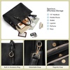 image:imageBOSTANTEN Handbags for Women Work Top Handle Purse Satchel BagsBlackpebble