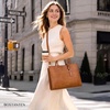 image:imageBOSTANTEN Handbags for Women Work Top Handle Purse Satchel BagsBrownpebble