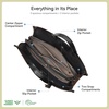 image:imageBOSTANTEN Handbags for Women Work Top Handle Purse Satchel BagsCoffee Color Mixed With Black