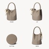 image:imageBOSTANTEN Small Crossbody Bags for Women Vegan Leather Purse Bucket bagCamel Brown