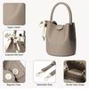 image:imageBOSTANTEN Small Crossbody Bags for Women Vegan Leather Purse Bucket bagCamel Brown