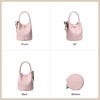 image:imageBOSTANTEN Small Crossbody Bags for Women Vegan Leather Purse Bucket bagPink