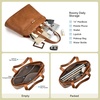 image:imageBOSTANTEN Work Tote Bag for Women Vegan Leather Vintage PurseBrown