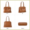 image:imageBOSTANTEN Work Tote Bag for Women Vegan Leather Vintage PurseBrown