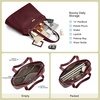 image:imageBOSTANTEN Work Tote Bag for Women Vegan Leather Vintage PurseBurgundy