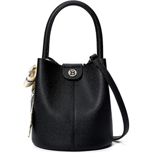 image:imageBOSTANTEN Small Crossbody Bags for Women Vegan Leather Purse Bucket bagBlack